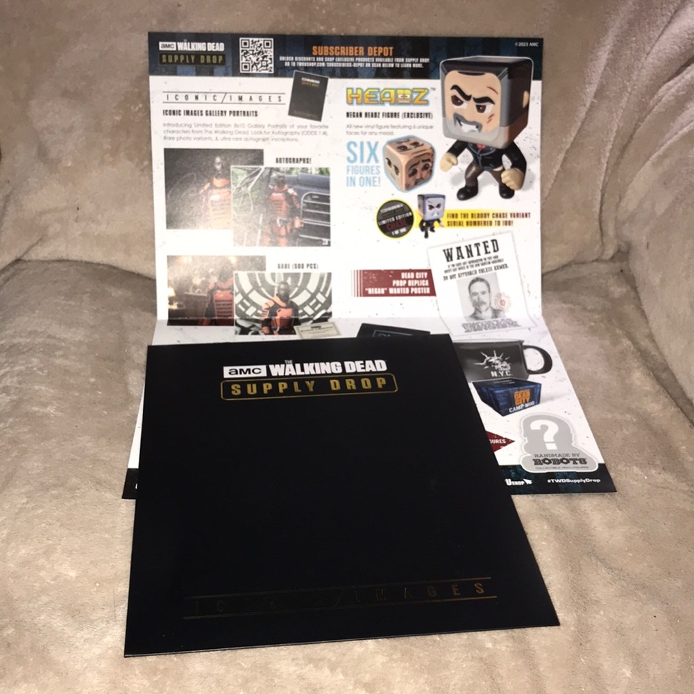 AMC The Walking Dead official Supply Drop Iconic Images New